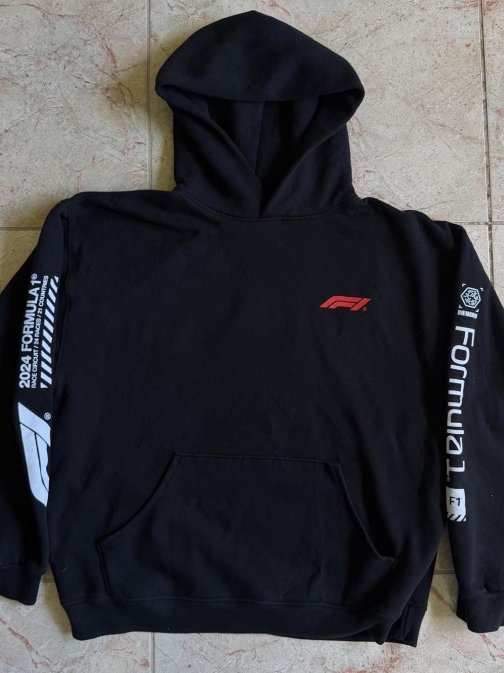 Formula 1 black hoodie by Pacsun